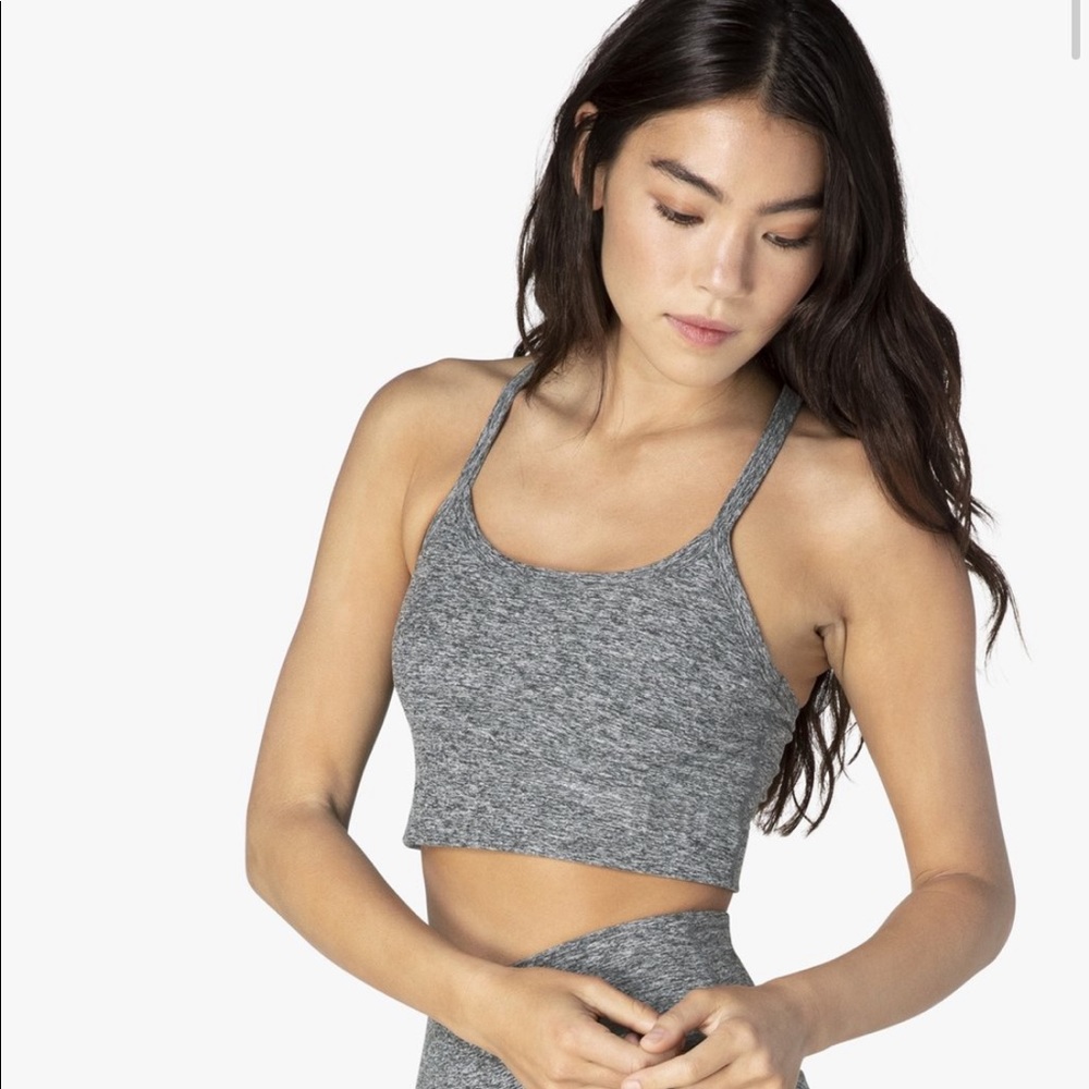 Beyond Yoga Slim Racer Back Cropped Tank
